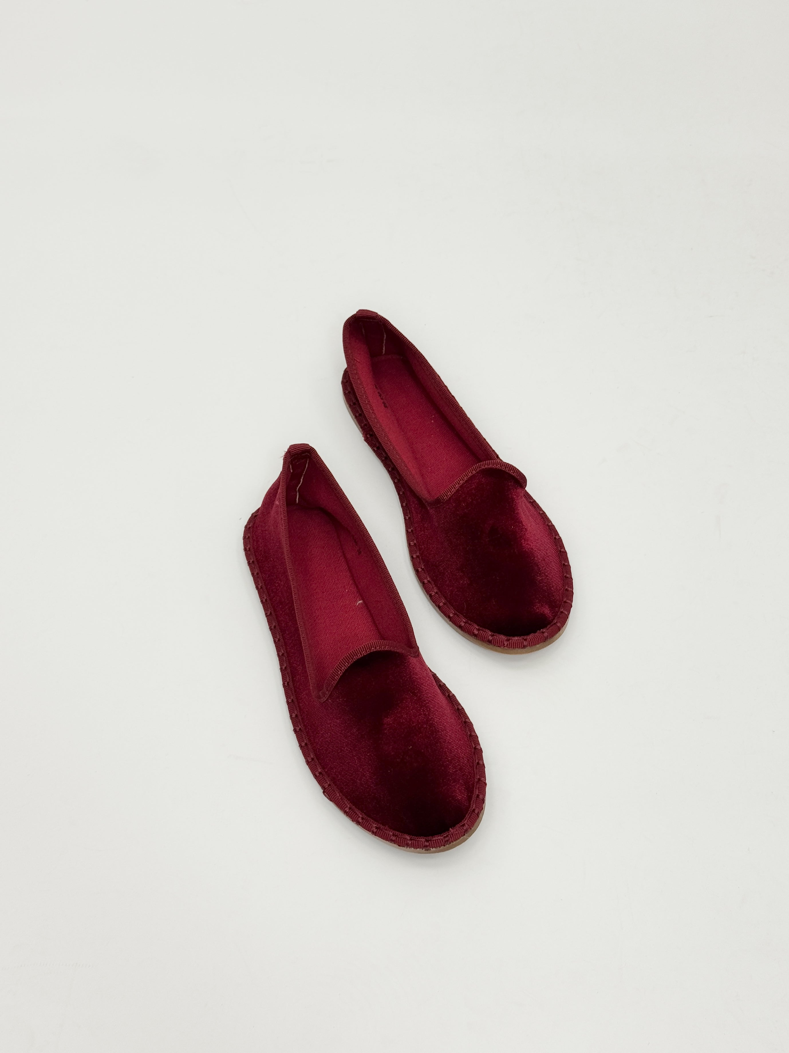 ZAPATILLAS FRIULANAS DE TERCIOPELO