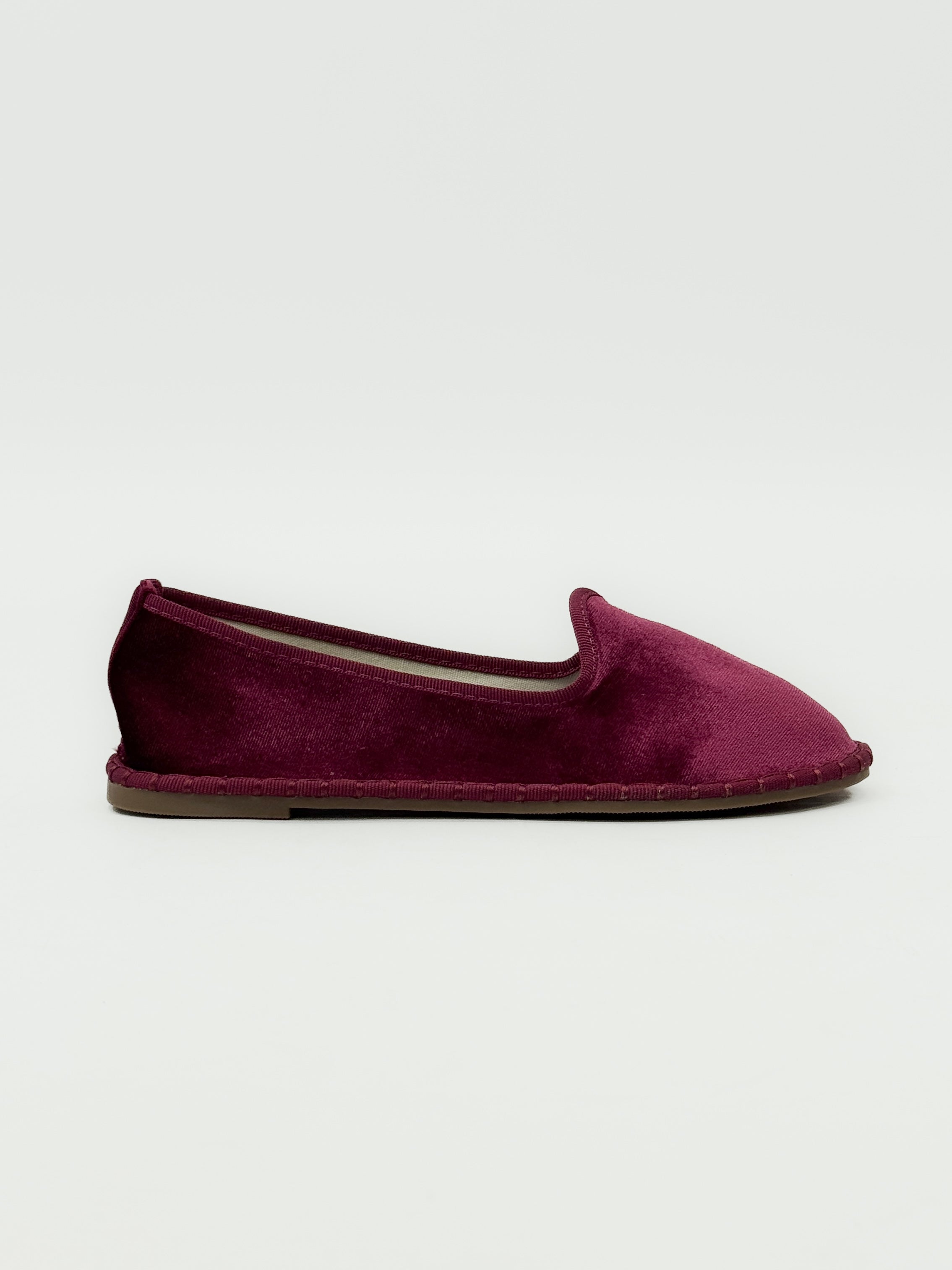 ZAPATILLAS FRIULANAS DE TERCIOPELO