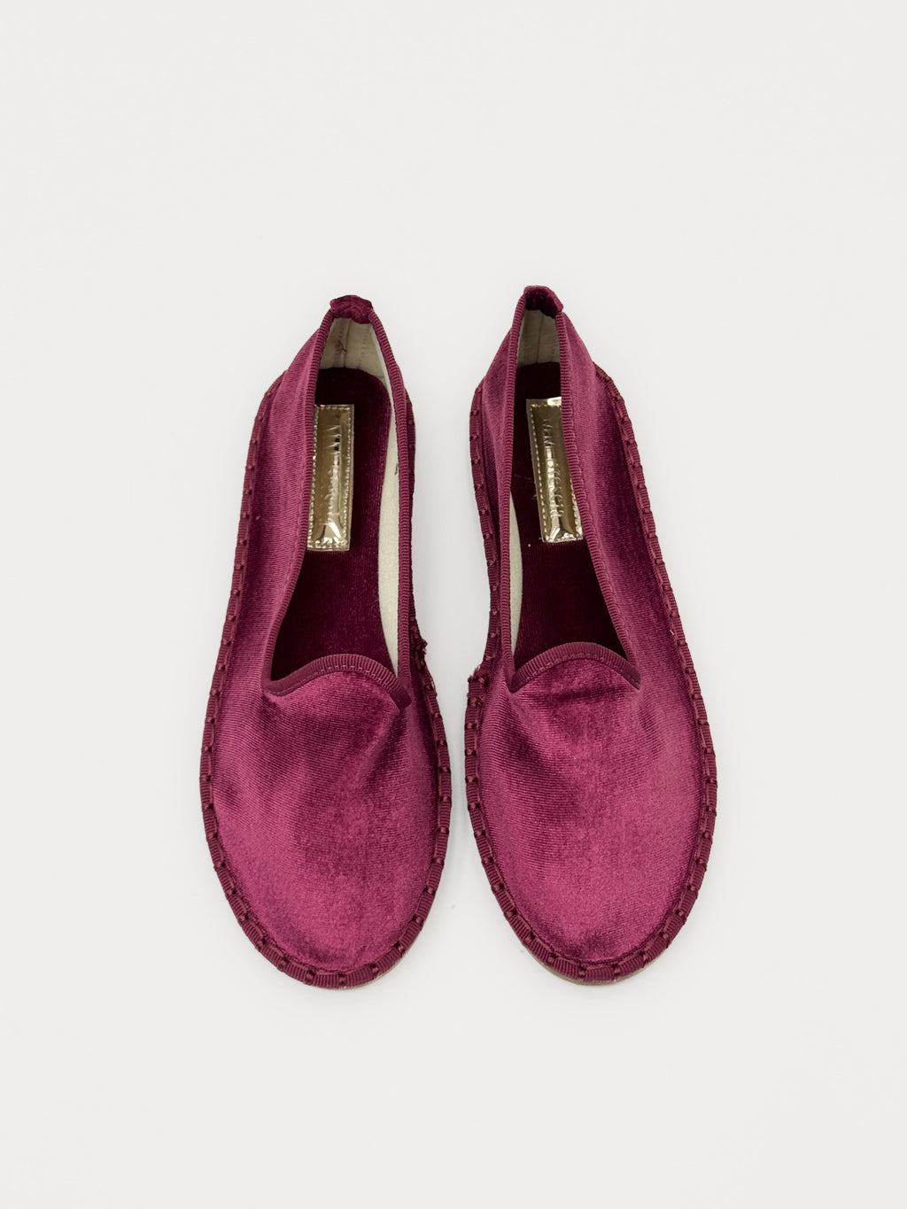 ZAPATILLAS FRIULANAS DE TERCIOPELO