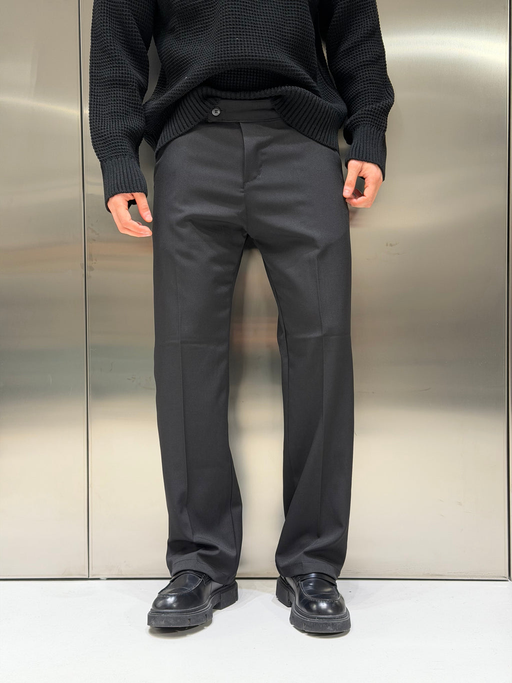 Pantalon Fondo Largo - Estilo Italiano