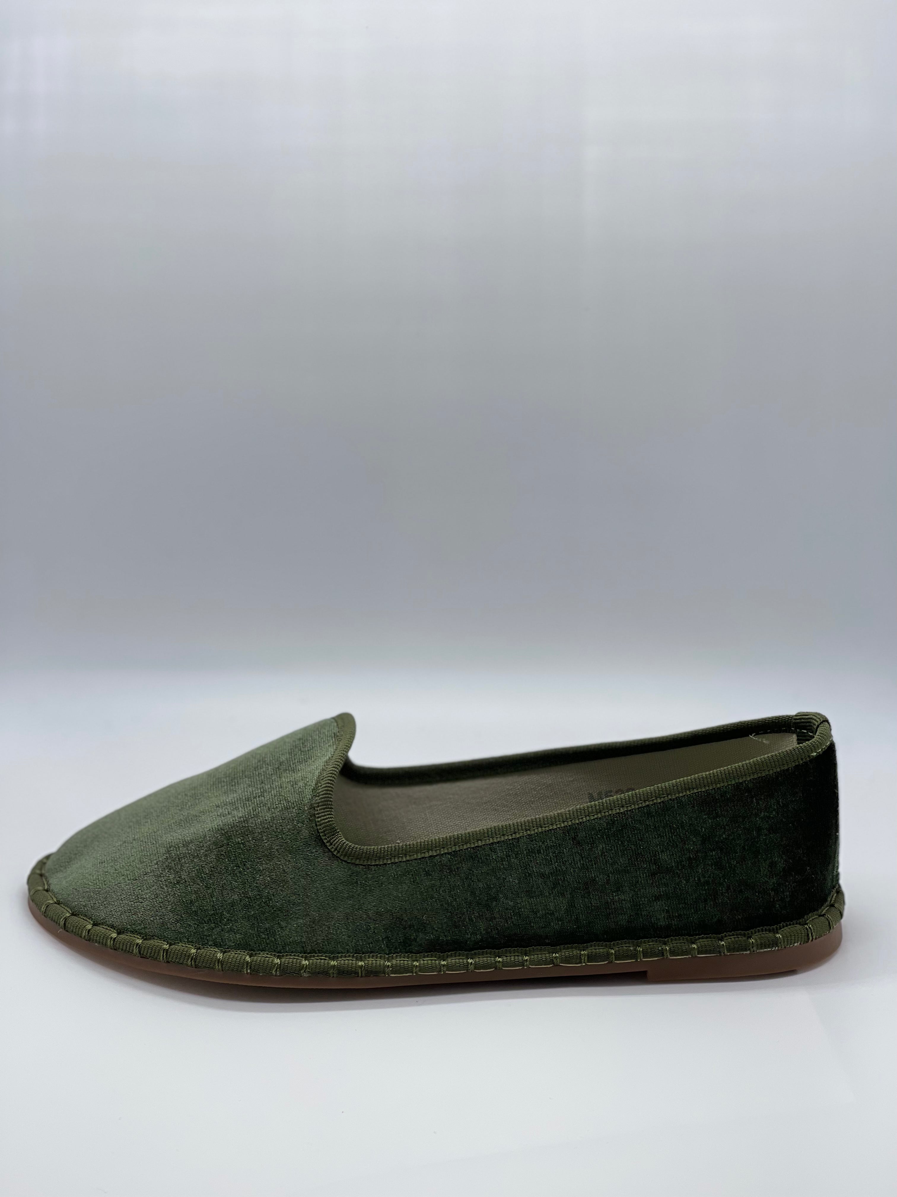 ZAPATILLAS FRIULANAS DE TERCIOPELO