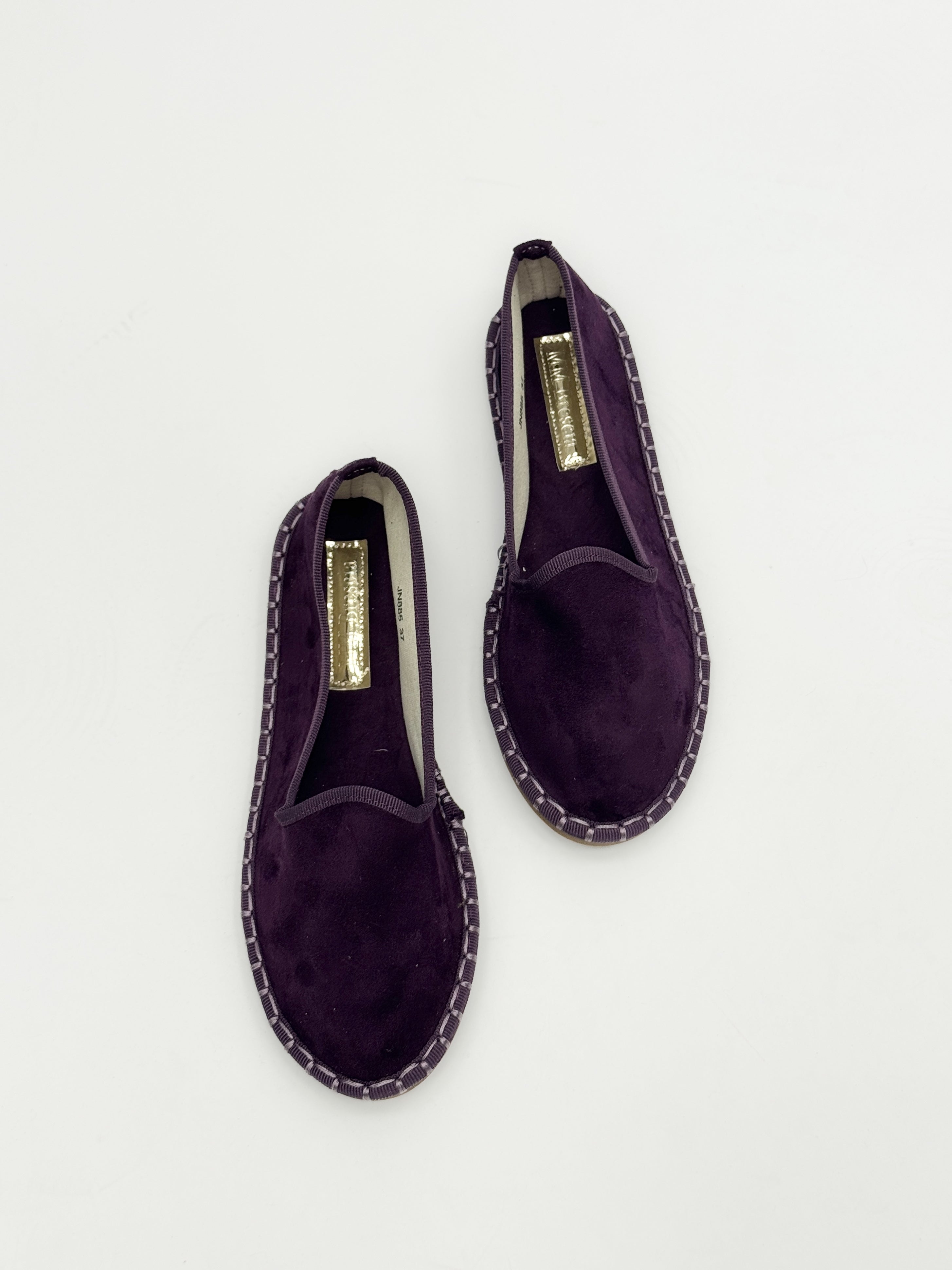 ZAPATILLAS FRIULANAS DE TERCIOPELO