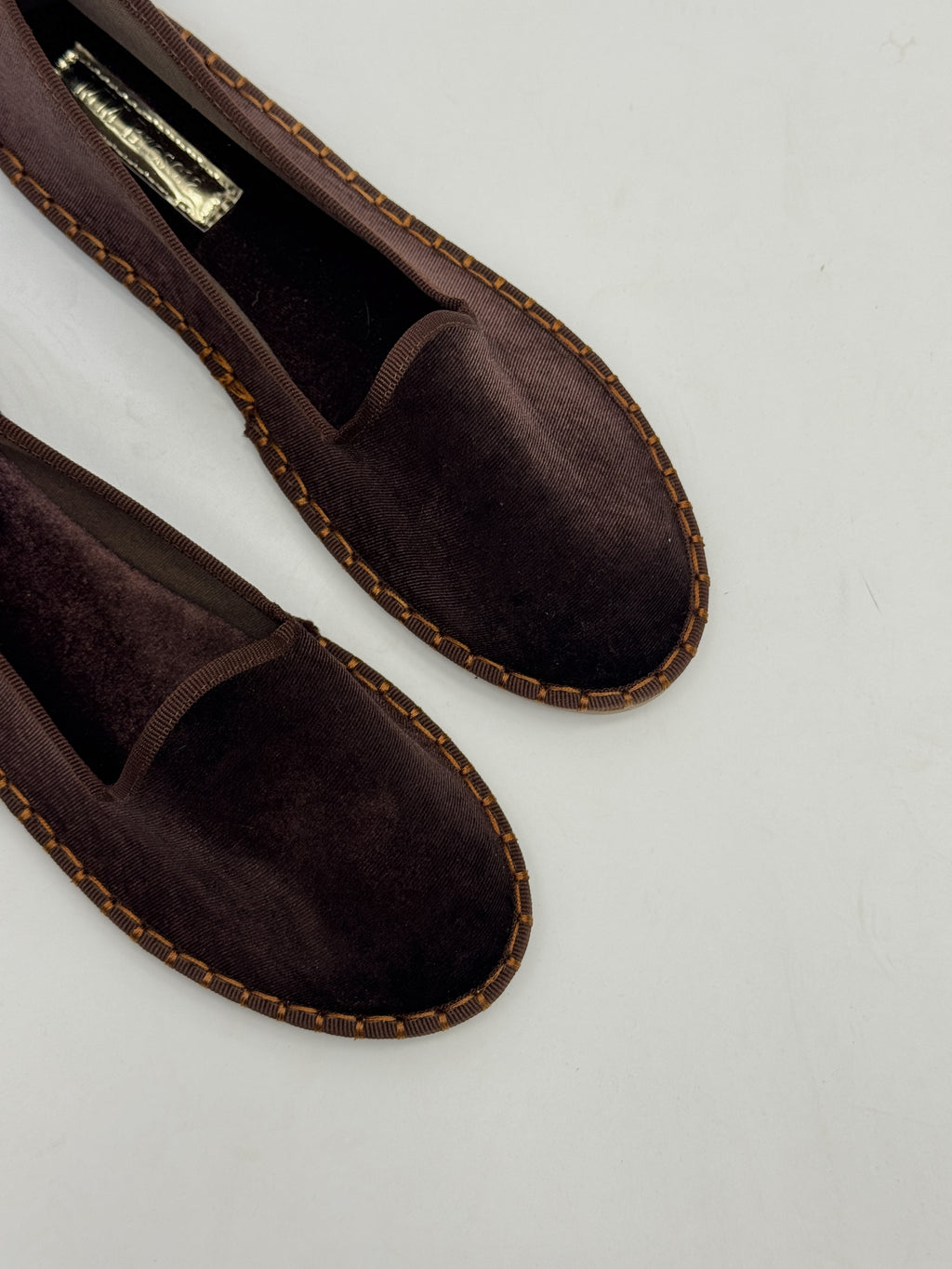 ZAPATILLAS FRIULANAS DE TERCIOPELO