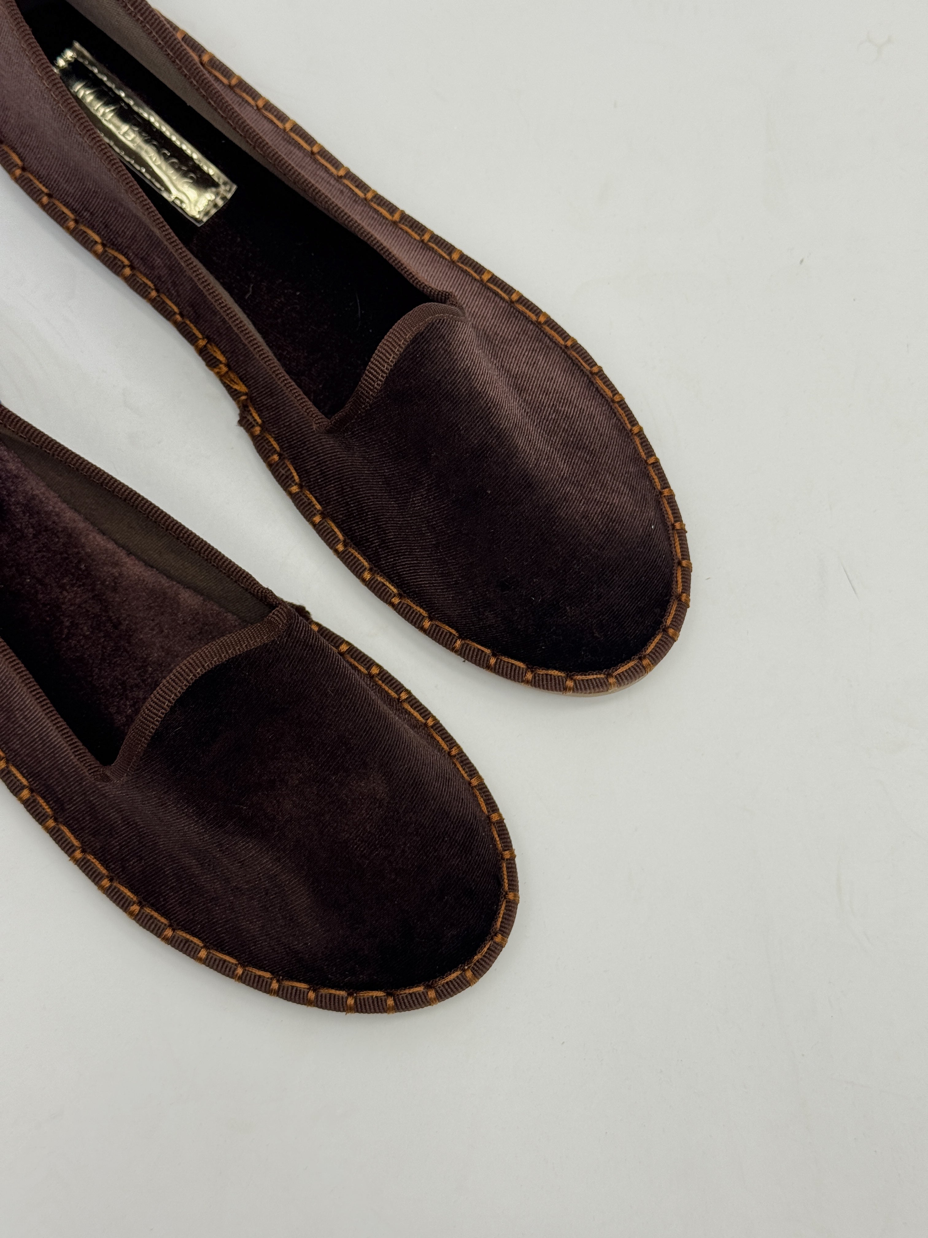 ZAPATILLAS FRIULANAS DE TERCIOPELO