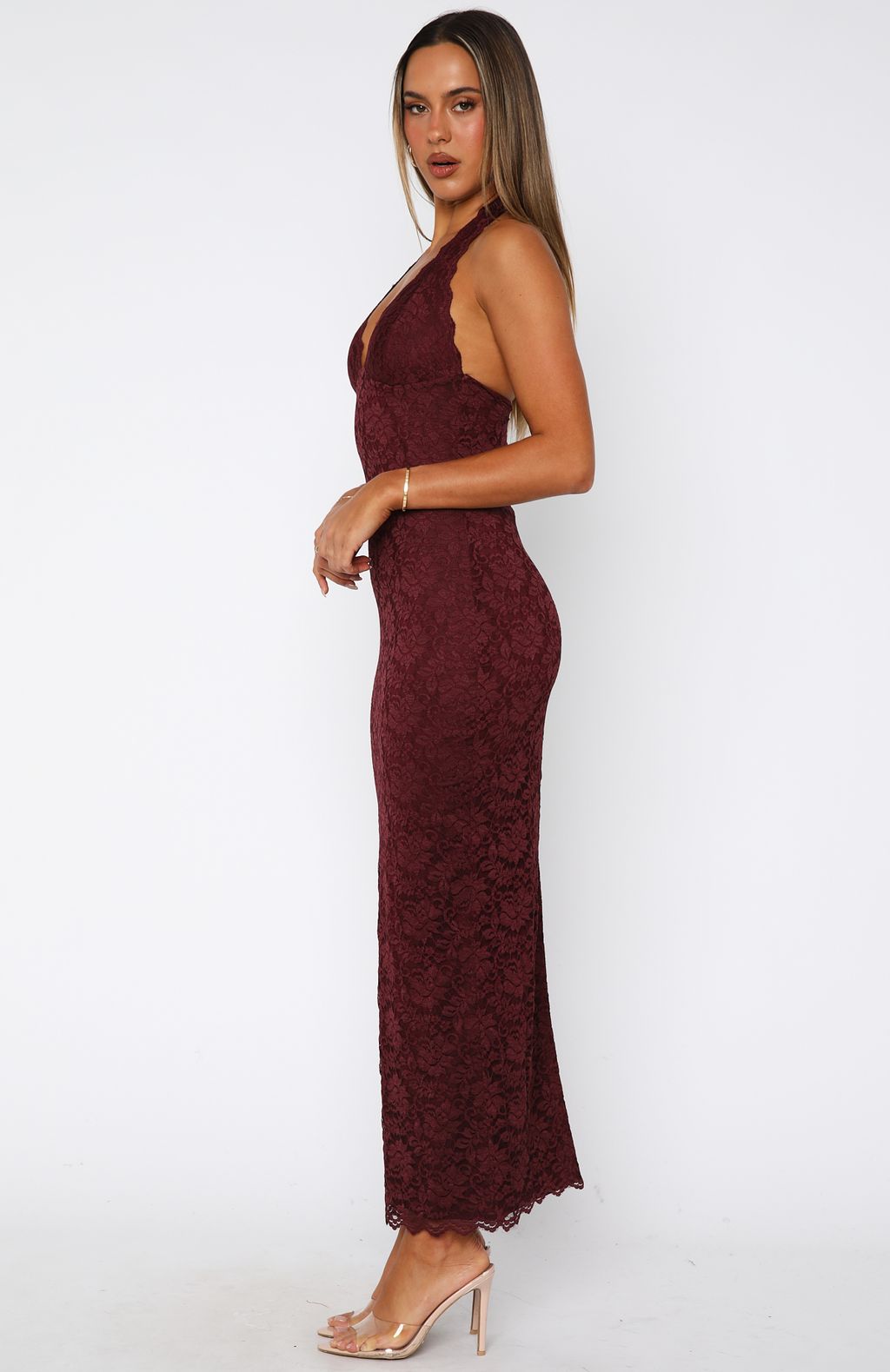 ARIA |Vestido largo Lace Me