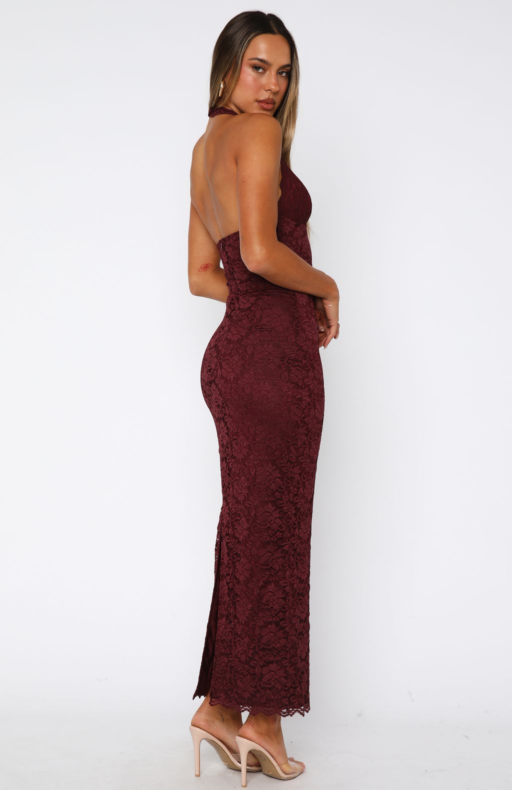 ARIA |Vestido largo Lace Me
