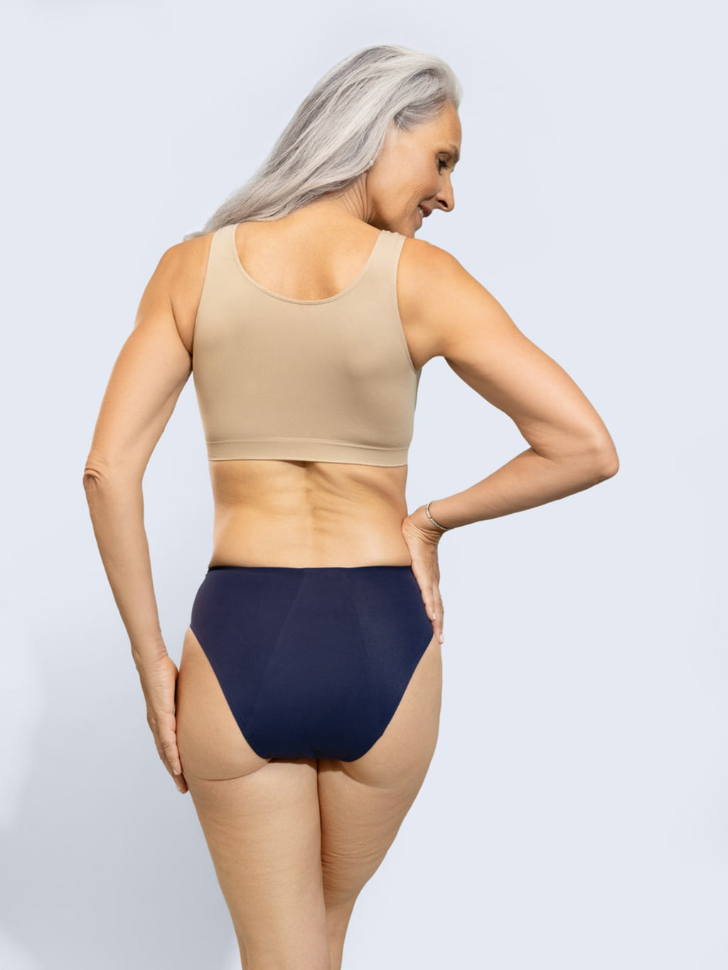 Braguitas de incontinencia de cintura alta ultra absorbentes (paquete de 3)