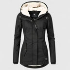 Sofía™ - Chaqueta de invierno impermeable con capucha.