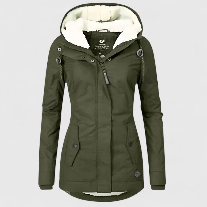 Seravia: elegante chaqueta impermeable