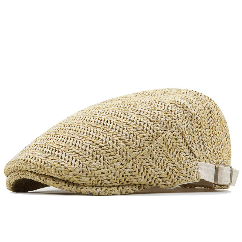 Salvador - Gorra tipo boina de verano en paja