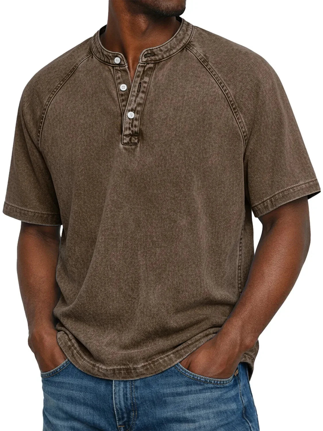 Loré™ | Camisa vintage abotonada para hombre
