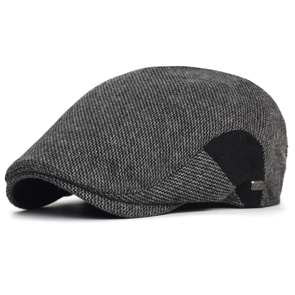 Sergio — gorra tipo boina de tweed