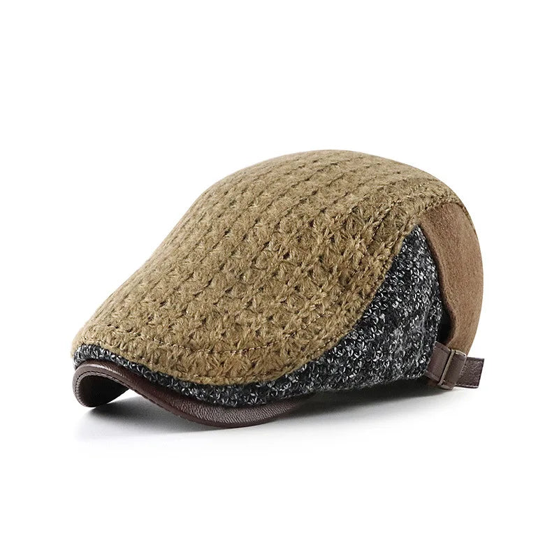 Pedro — gorra tipo boina patchwork