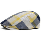 Adrián — gorra tipo boina patchwork de verano