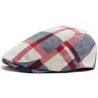 Adrián — gorra tipo boina patchwork de verano
