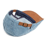 Paco — gorra tipo boina en mezclilla lavada