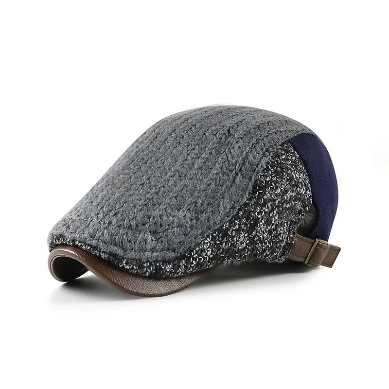 Pedro — gorra tipo boina patchwork