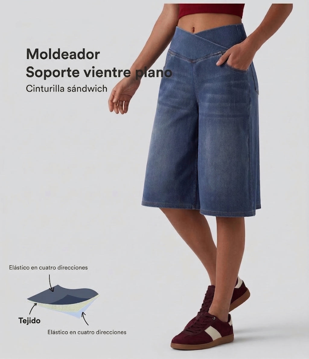Bermudas cortas holgadas