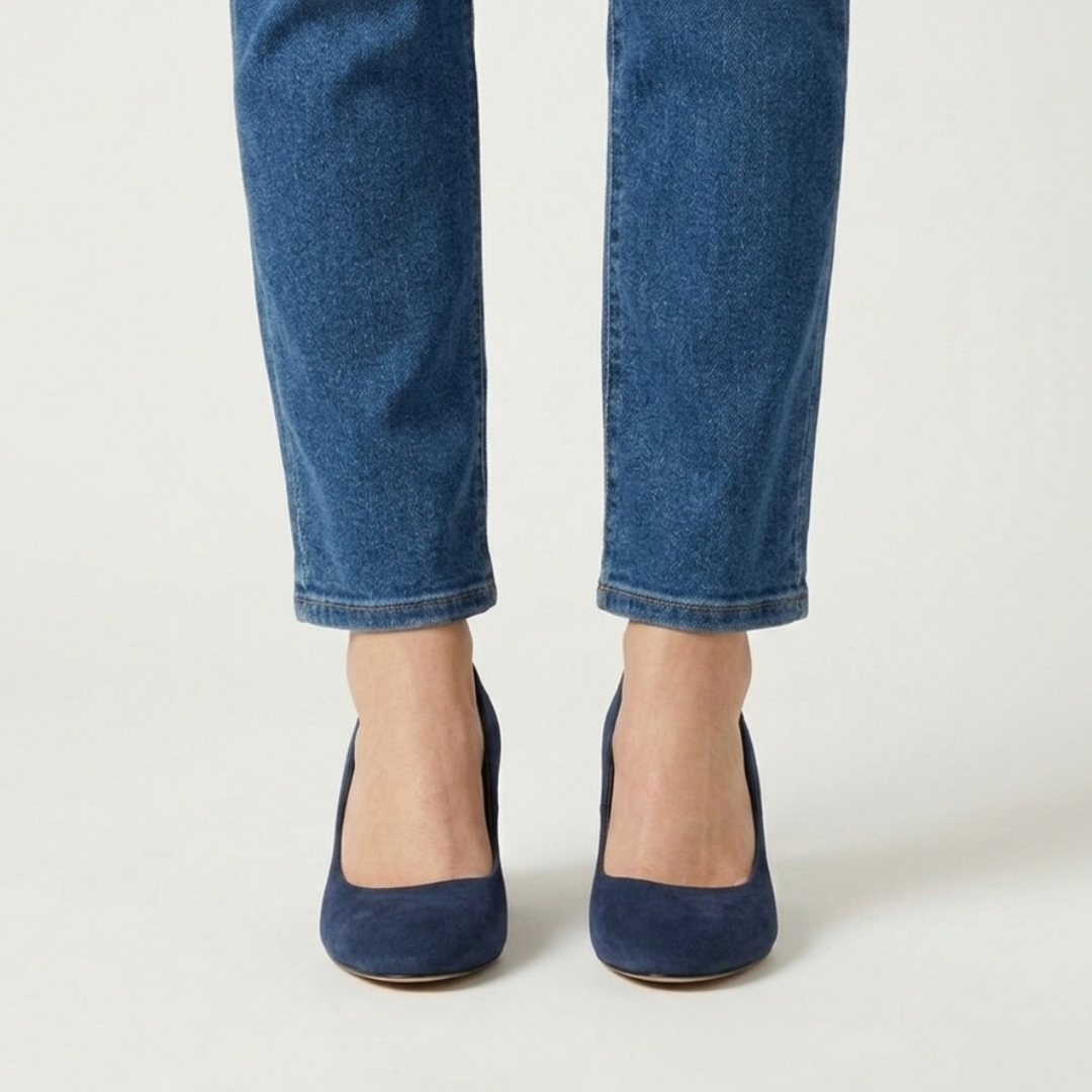 Silvia — Zapatillas de tacón cómodas para mujer