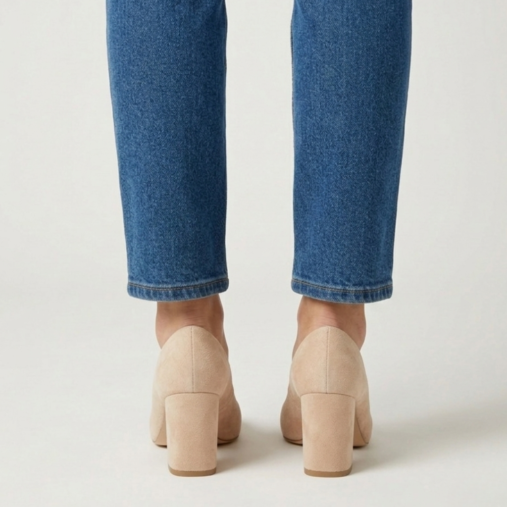 Silvia — Zapatillas de tacón cómodas para mujer