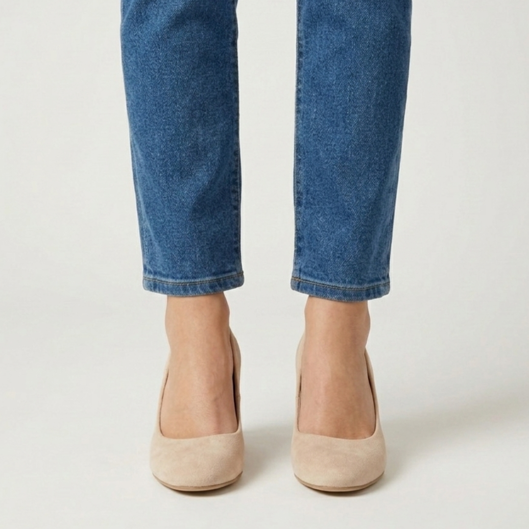 Silvia — Zapatillas de tacón cómodas para mujer