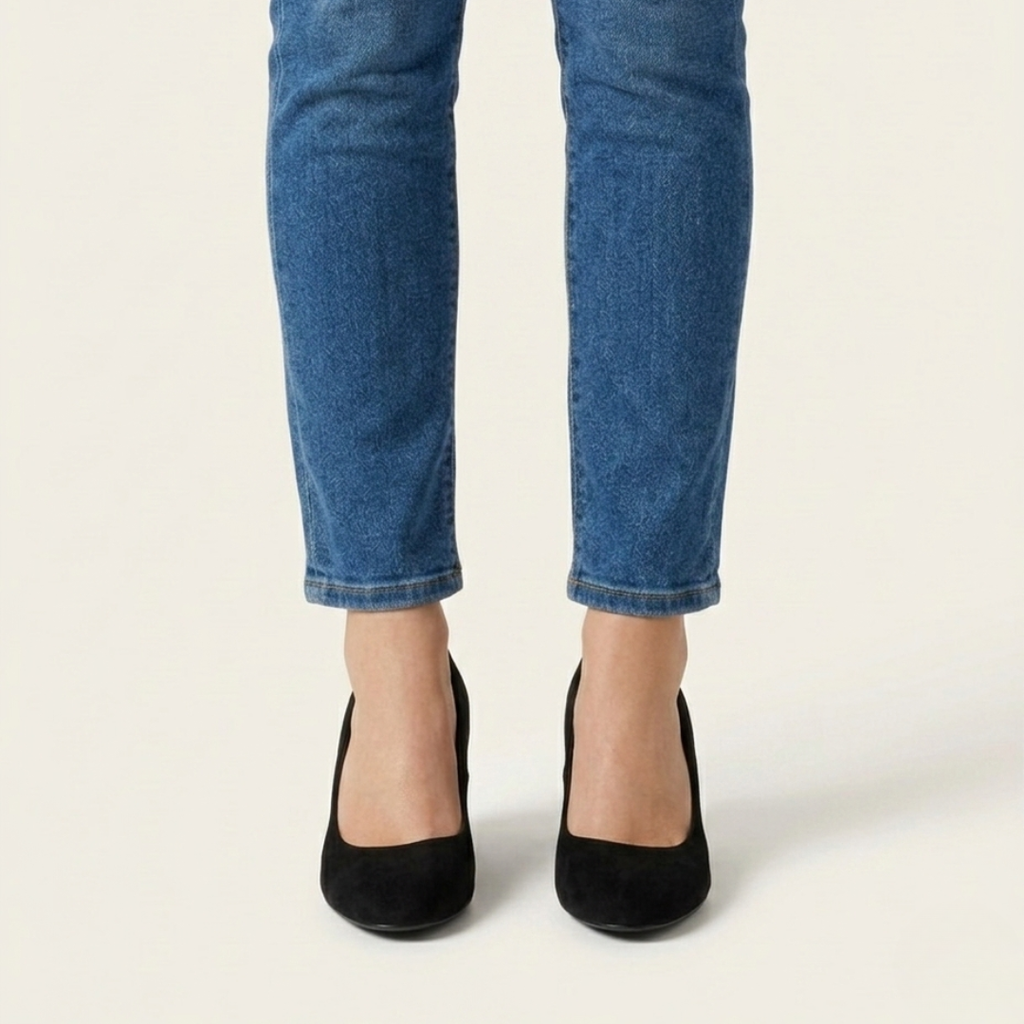 Silvia — Zapatillas de tacón cómodas para mujer