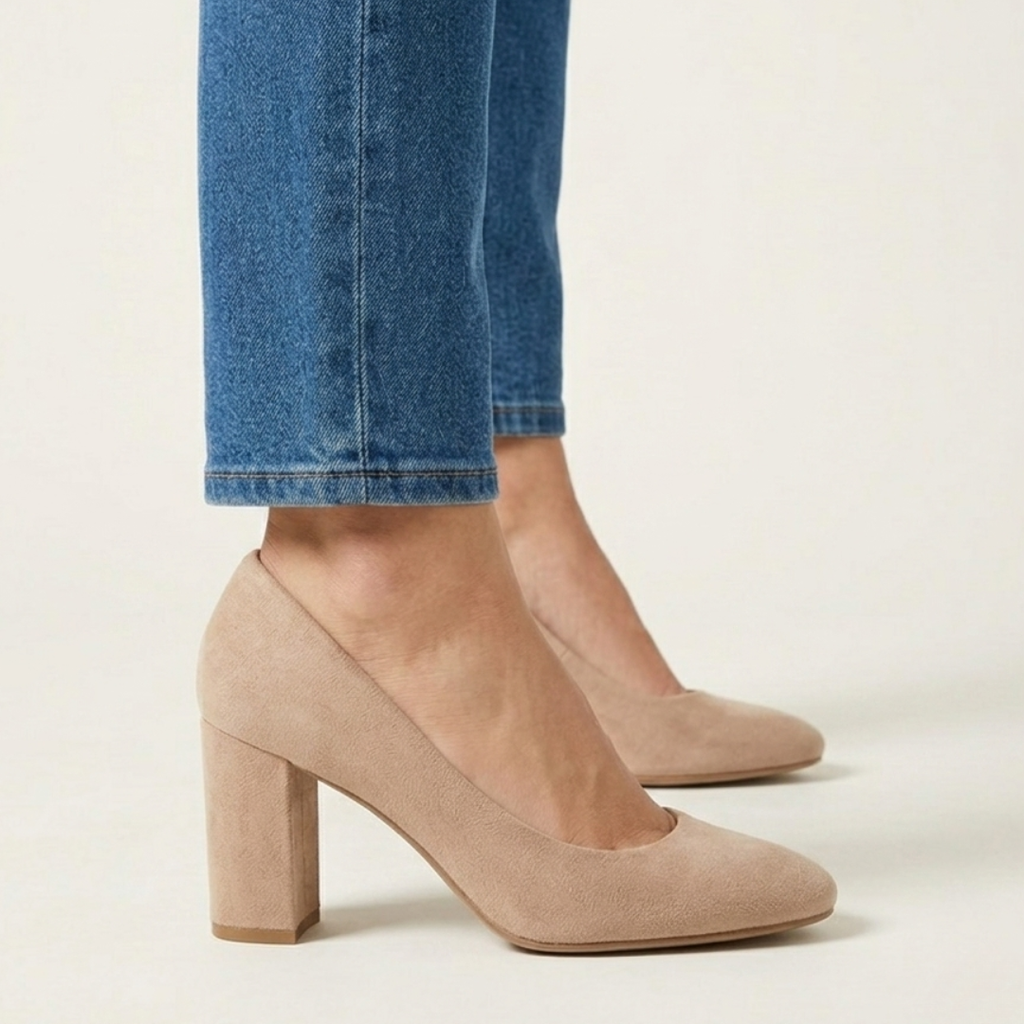 Silvia — Zapatillas de tacón cómodas para mujer