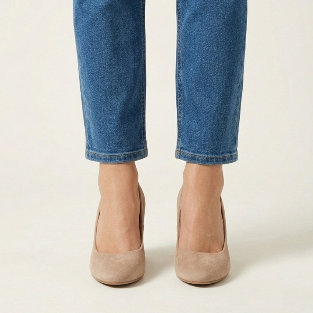 Silvia — Zapatillas de tacón cómodas para mujer