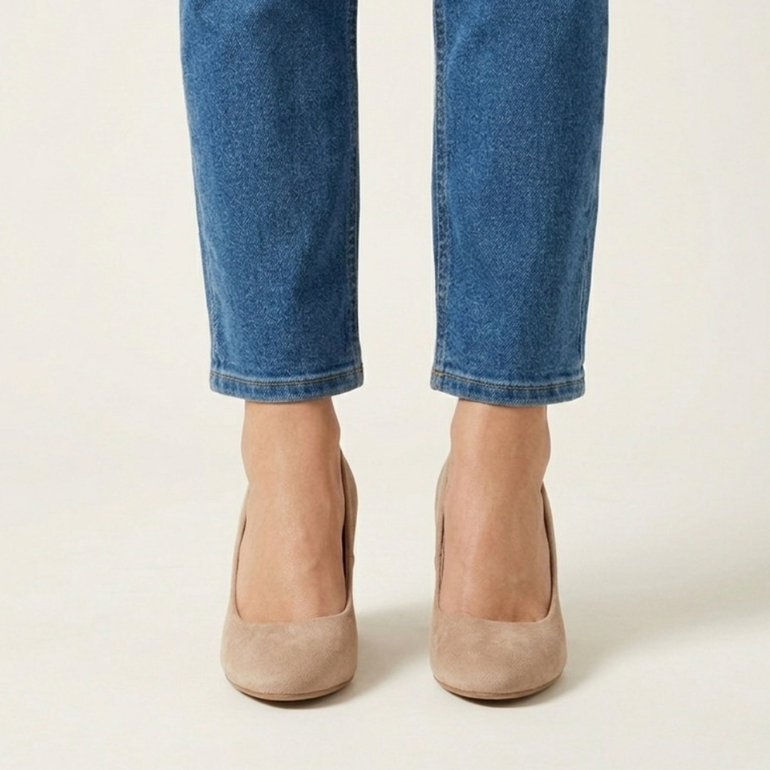 Silvia — Zapatillas de tacón cómodas para mujer