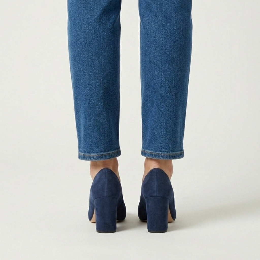 Silvia — Zapatillas de tacón cómodas para mujer