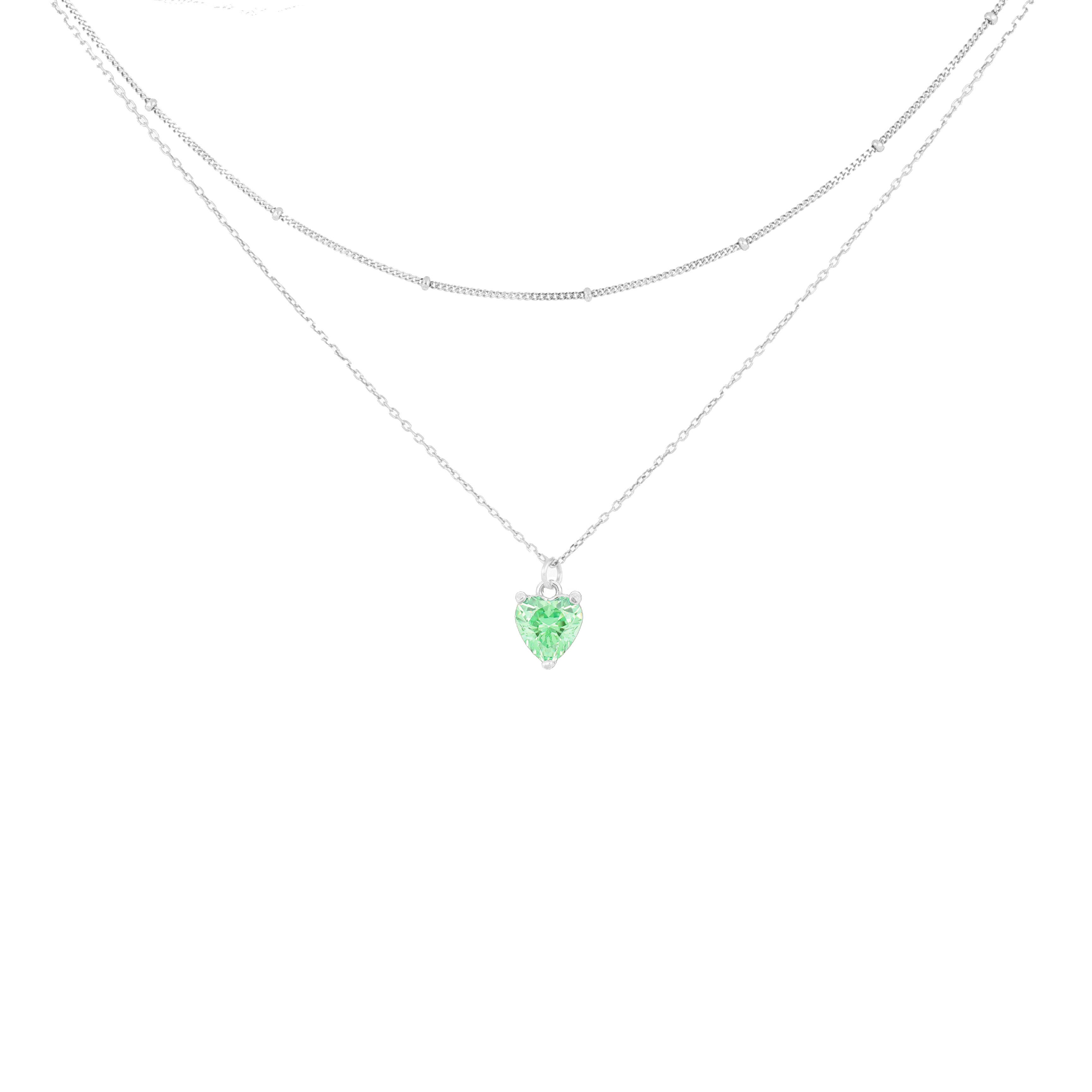 Collar doble con colgante Swarovski