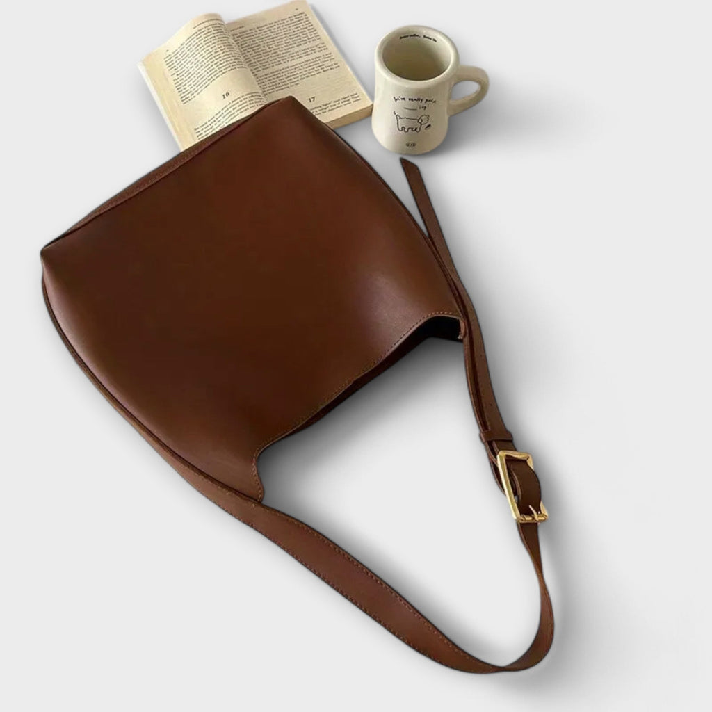 Isidore: elegante bolso bandolera de piel