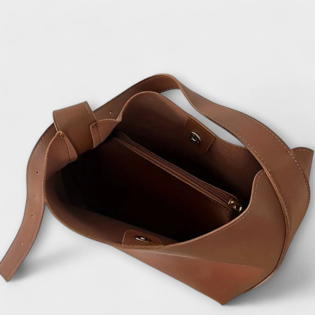 Isidore: elegante bolso bandolera de piel