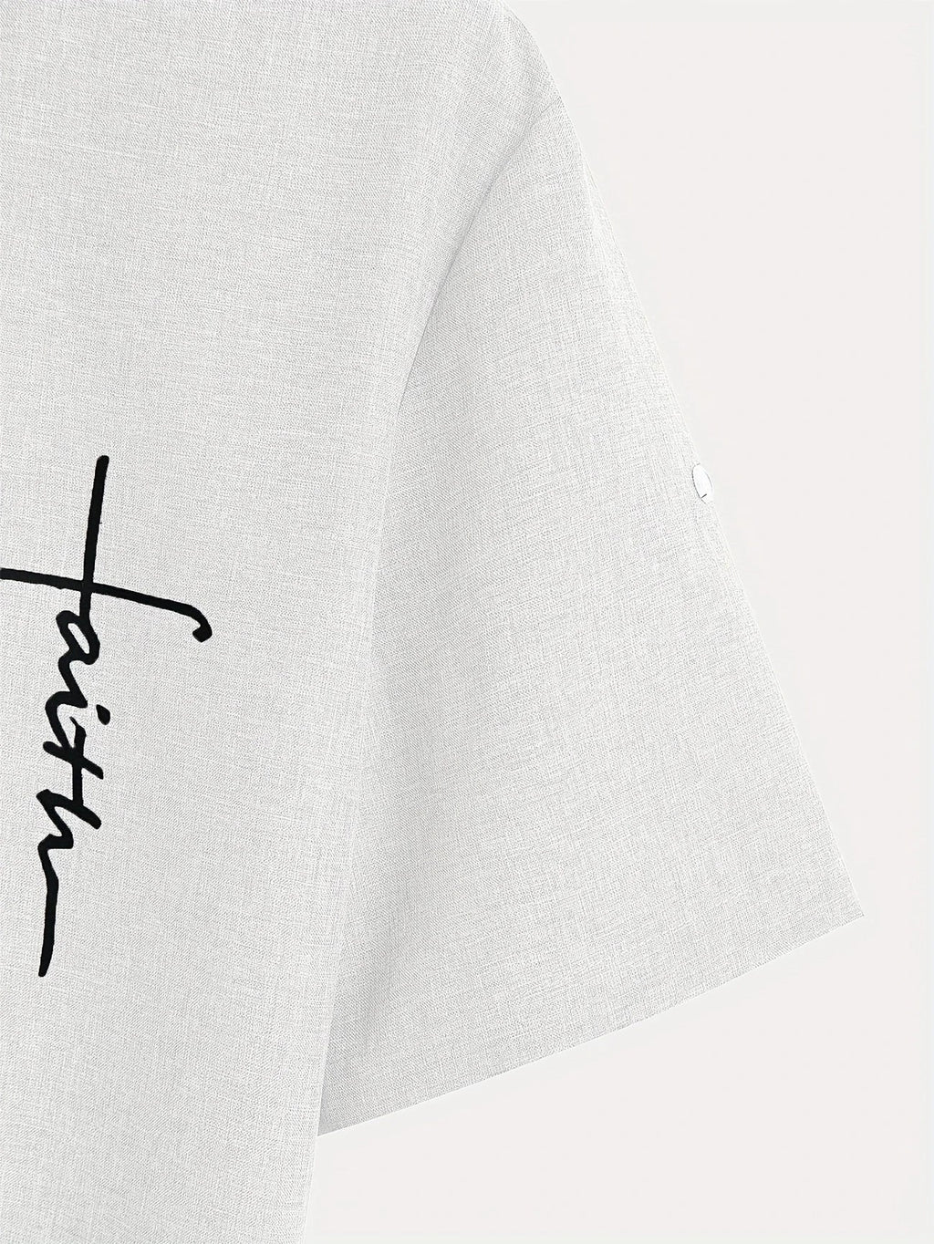 Alejandro™ | Camisa elegante de manga corta con cuello alto