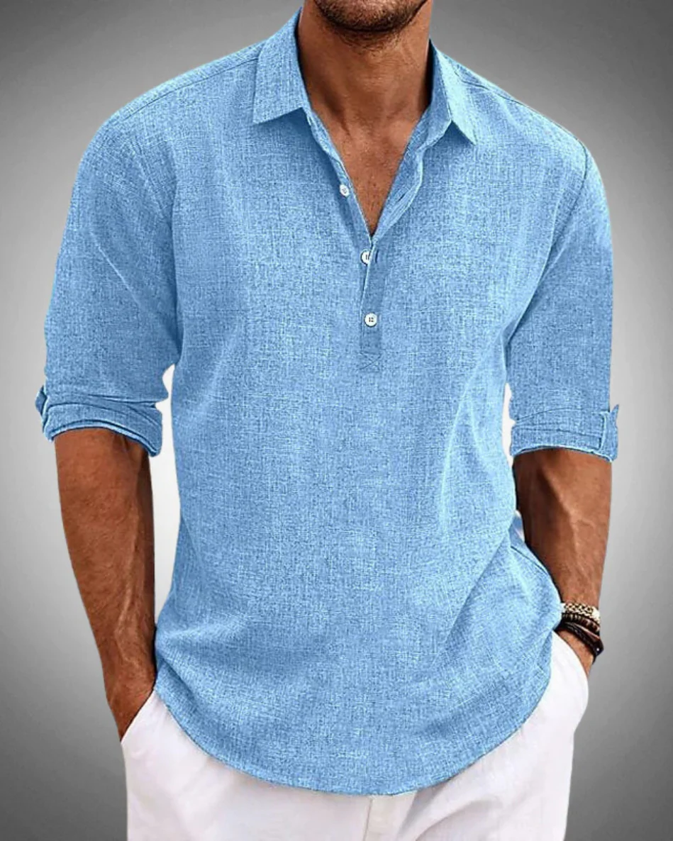 Sergio | Camisa clásica de algodón