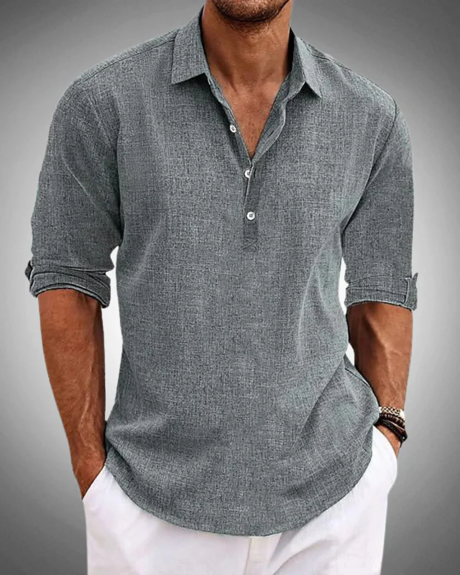 Sergio | Camisa clásica de algodón