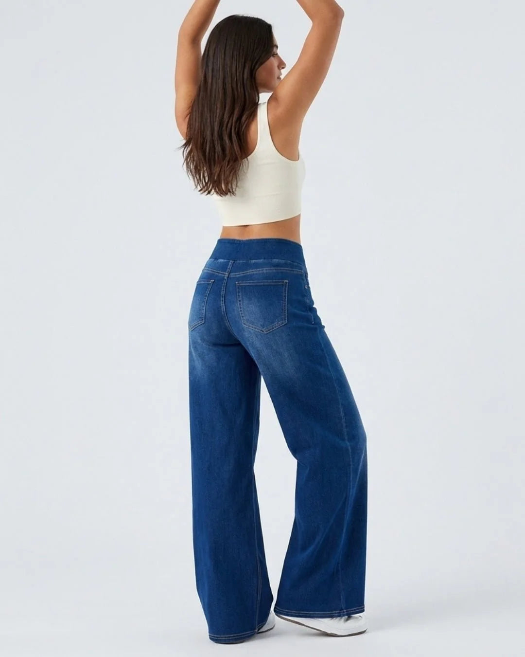 Jeans negros de ajuste cómodo