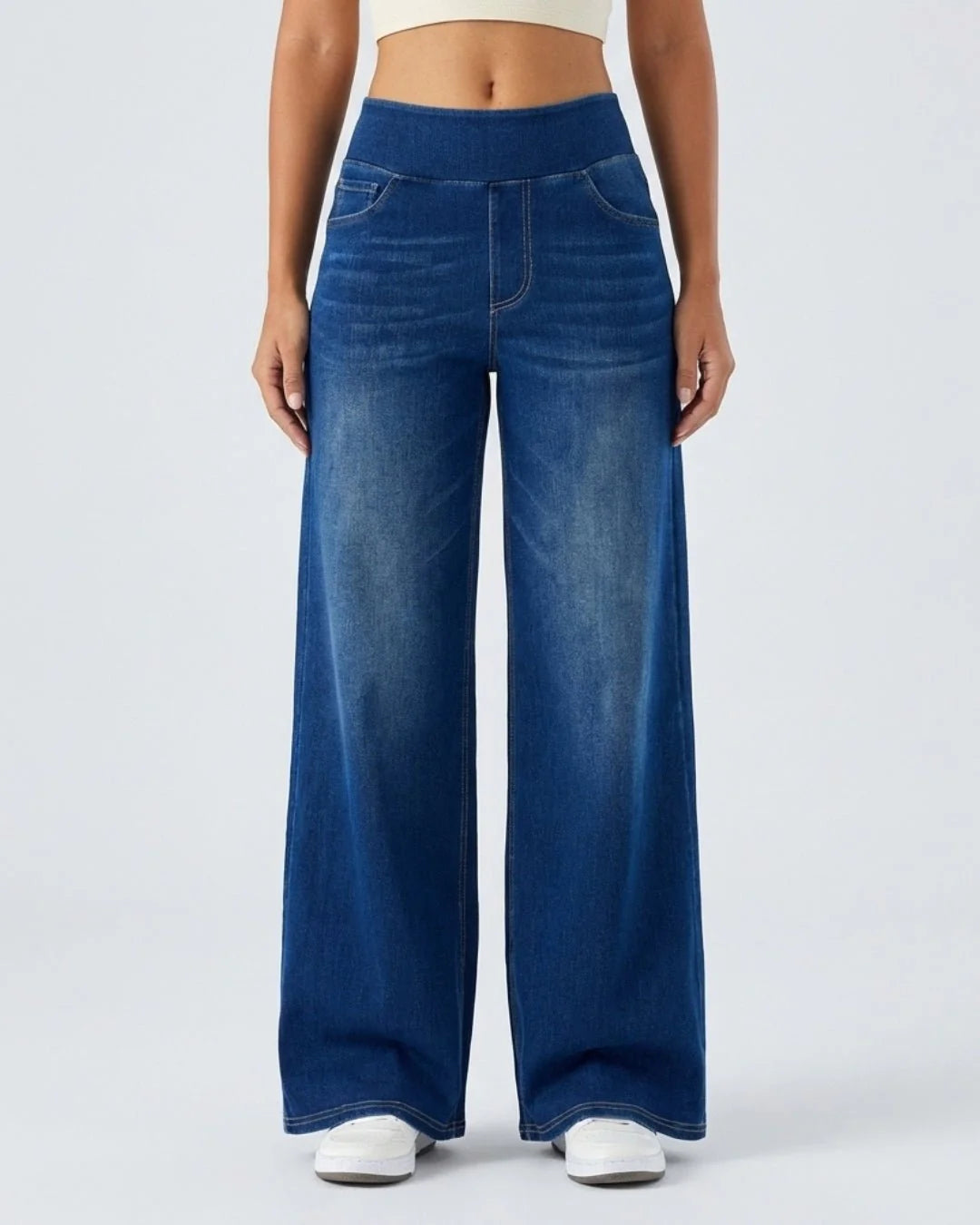 Jeans negros de ajuste cómodo