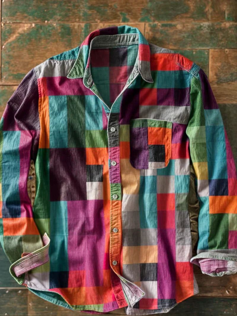 Dario Nuevo Mexico™ | CAMISA MOSAICO DE FIRMA