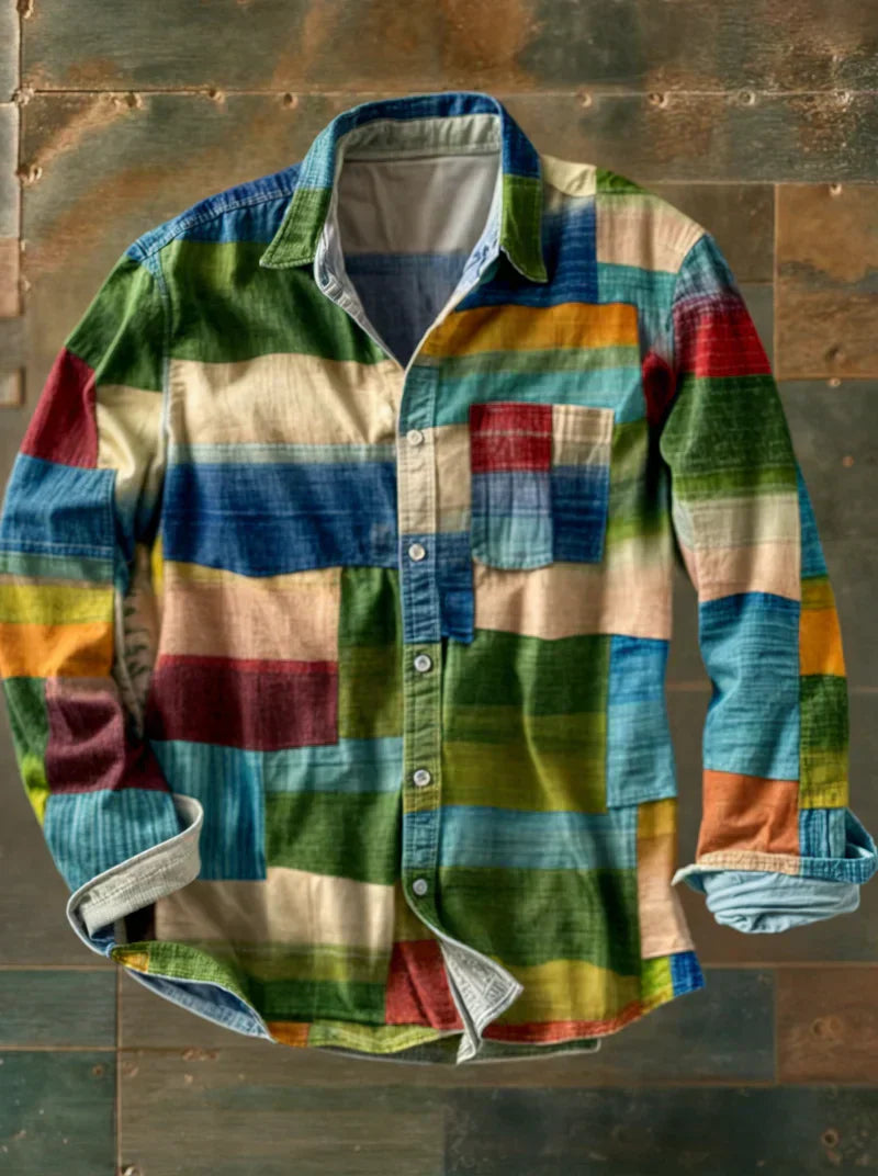 Dario Nuevo Mexico™ | CAMISA MOSAICO DE FIRMA