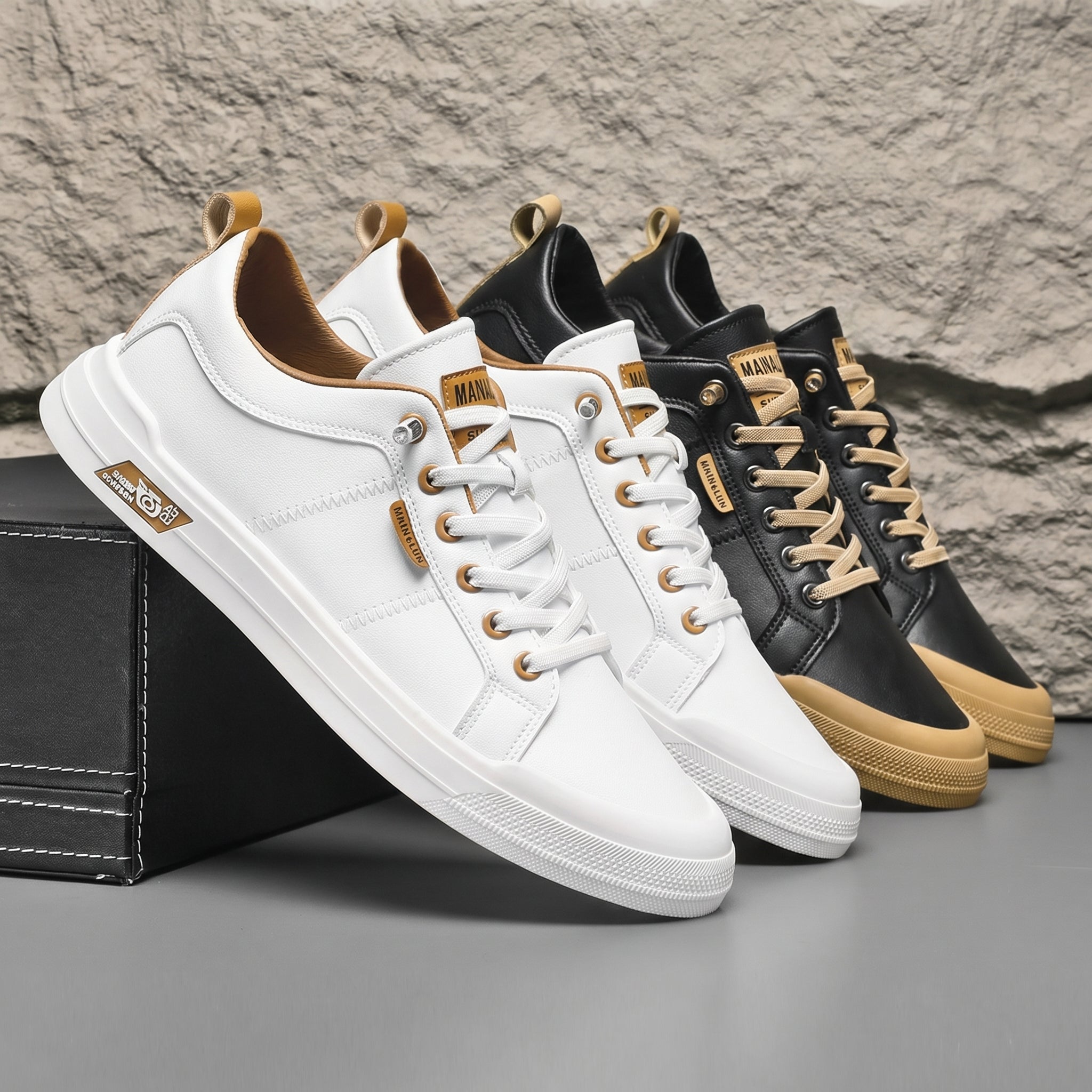 2x1 HARRINGTON™ | Zapatillas de Cuero Clásicas