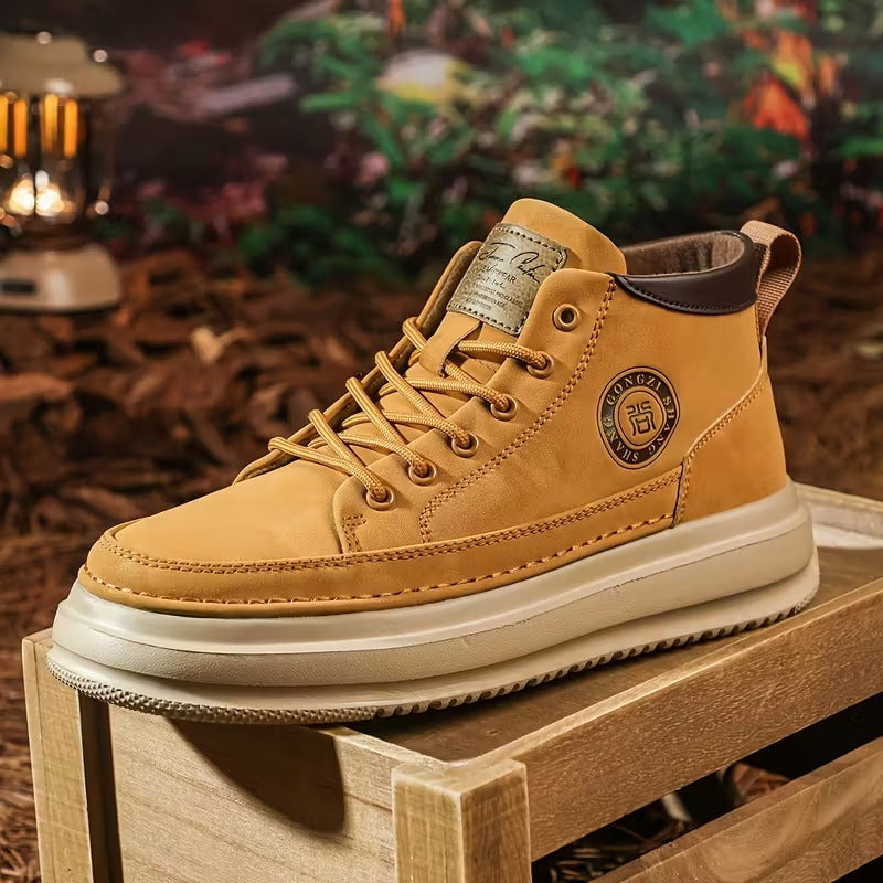 Elio – Zapatos ortopédicos de cuero para hombre