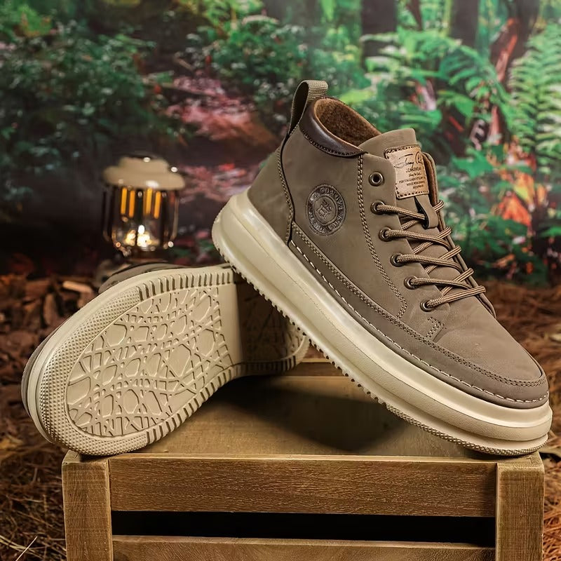 Elio – Zapatos ortopédicos de cuero para hombre