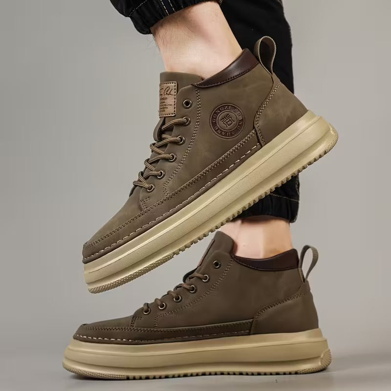 Elio – Zapatos ortopédicos de cuero para hombre