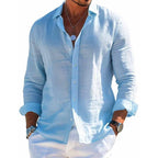 Guayabera Moderna de Lino y Algodón