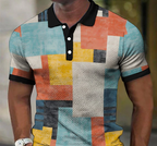 Polo estampado para hombre