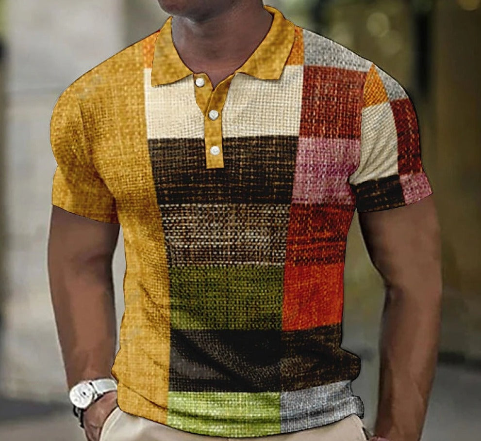 Polo estampado para hombre