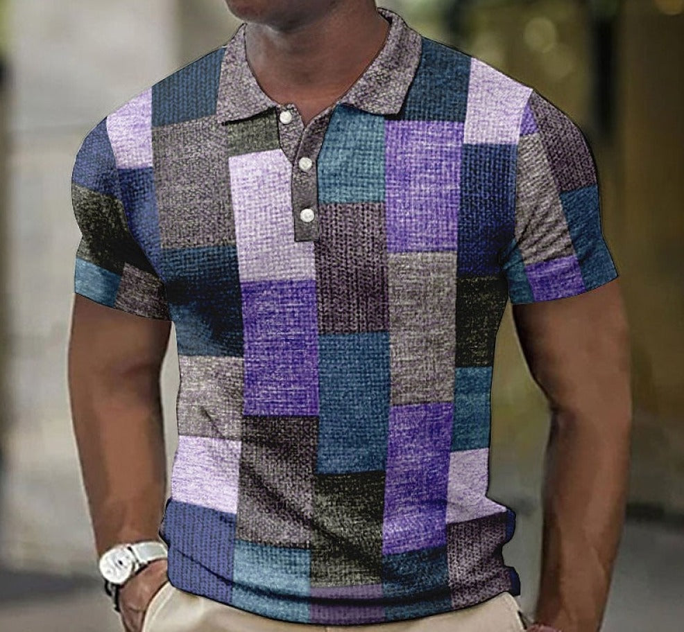 Polo estampado para hombre