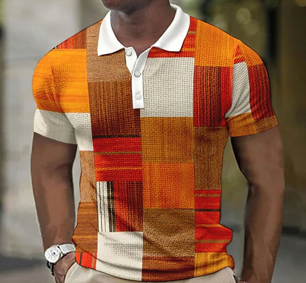 Polo estampado para hombre