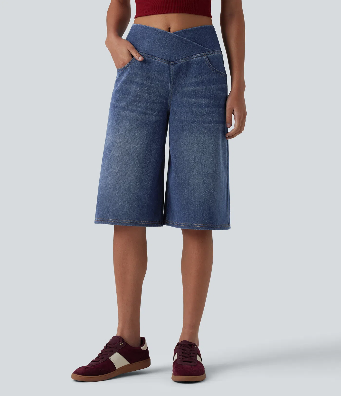 Bermudas cortas holgadas